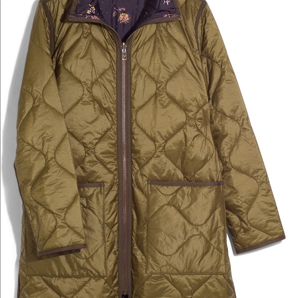 Madewell reversible quilt liner jacket